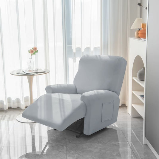 Housse de Fauteuil Relax Gris Clair